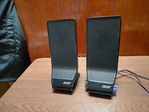 acer PC付属スピーカー MS1238UA 中古ジャンク扱い品