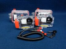 ★Camera06 防水プロテクタ PFL-01 Nikon WP-CP5 まとめて★WATERPROOF CASE/水中カメラ/部品取り/動作未確認/消費税0円_画像1