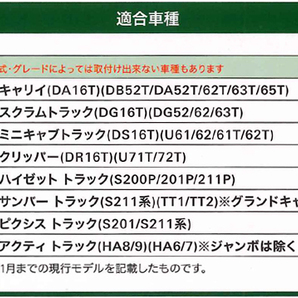 軽トラック専用 ダイハツ ハイゼットトラック S200P S210P 等 軽トラ 汎用 防水シートカバー 運転席 助手席 兼用 1枚 迷彩柄 迷彩模様 緑の画像2