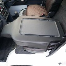 スズキ 軽 トラック スーパー キャリー DA16T ハイバックシート 車 専用 レザー シートカバー 2枚セット 黒 レザー ブラック ステッチ_画像4