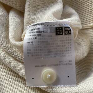 ユニクロ UNIQLO レディース ウール ニット カーディガン XL 替えボタン の画像5