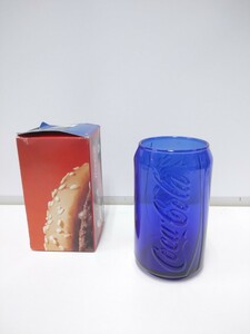 ☆グラス 355ml マクドナルド記念品 コカ・コーラ350ml缶をモチーフ 非売品 未使用保管品