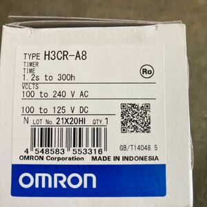 正規代理店購入 オムロン H3CR-A8 AC100-240DC100-125 ソリッドステート・タイマ 送料無料