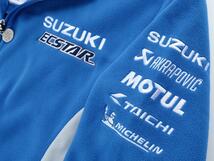 【Team SUZUKI ECSTAR】motoGP オフィシャル フリース ジャケット 本物 【M】 GSX-RR 36 ジョアン・ミル ＆ 42 リンス_画像7