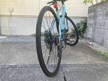 ビアンキ ローマ2 Bianchi ROMA2 チェレステ サイズ43 SORA2×9段変速 ディスクブレーキ グリップ新品 クロスバイク【手渡し限定 越谷市】_画像8