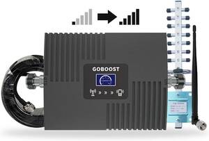 4G mobile telephone booster GOBOOST 4 large carrier correspondence # camp sea on remote Work signal booster 