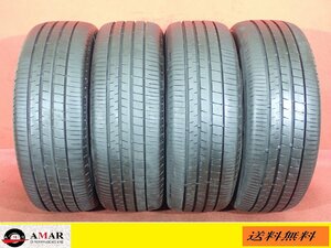 225/55R18●DUNLOP VEURO VE304 / 中古 ★ 4本(T-4946A)送料無料/沖縄別途