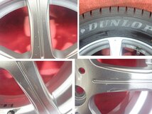 R15●【フリード等：シルバー色】中古ホイール＋スタッド195/60R15 DUNLOP WINTERMAXX 03★4本(TH-4862A)送料無料/沖縄配送不可_画像10