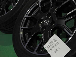 ★★★GEKIYASU M@STER★★★ノート　Eパワー　ニスモ　純正ホイール　E12　16x6.5J+46 タイヤ195/55R16 87V　優良品 □管理コード W02