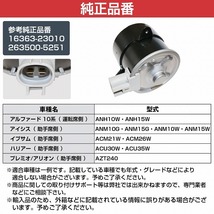 電動ファンモーター右側 トヨタ アルファード ANH10W ANH15W_画像5