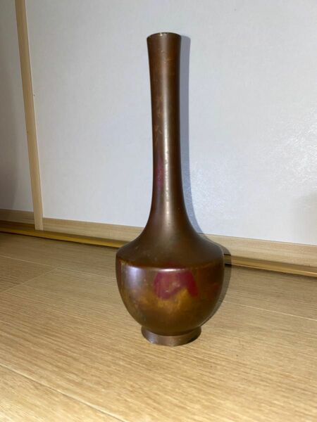 銅製花瓶　 アンティーク