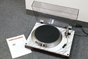 1円～ 【オーディオ】ターンテーブル レコードプレーヤー DENON DP-1800 天然大理石 カートリッジ 針付き デノン