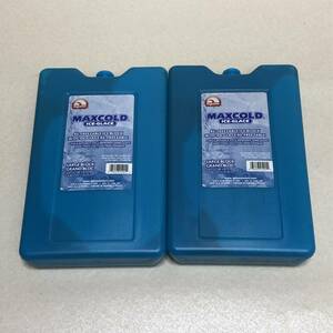 [ unused MAXCOLD ICE-GLACE L size IGLOOi glue cooling agent cooler-box 2 point set ]