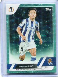 2022-23 Topps UEFA Club Competitions Icy Aqua Foil #112 Takefusa Kubo 久保建英 399枚限定