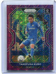 2020-21 Panini Chronicles Prizm La Liga Purple Mojo Prizm 16 Takefusa Kubo 久保建英