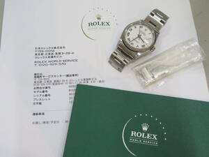 △☆ROLEX ロレックス デイトジャスト ホワイトローマン 16220 A番