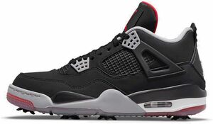Nike Air Jordan 4 Golf Bred ; エア・ジョーダン 4 ゴルフ 27.5㎝