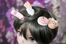 たなか屋さん。 ドール 用 デコ ヘアピン アクセサリー 005_画像3