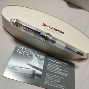 PLATINUM プラチナ 万年筆 ニース ピュール NICE PUR 14K #3776 PNB-20000R-NP F センチュリー