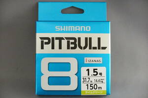 即決!!シマノ★ピットブル8 1.5号 150ｍ★新品 SHIMANO PITBULL