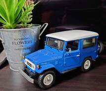 1/24 トヨタ FJ40 ランドクルーザー ベージュ Toyota FJ40 ダイキャスト製ミニカー_画像8