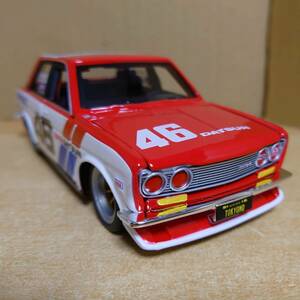 1/24 ダットサン510 BRE RACING #46 DATSUN Maisto製ダイキャスト製ミニカー