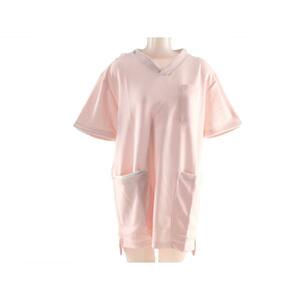 s Club stretch shoulder snap man and woman use feeling of luxury Sara  considering . comfortable color scheme nursing . nursing .LL size pink x white postage 250 jpy 