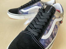 28.5cm タイダイ染め SKATE バンズ オールドスクール VANS SKATE OLD SKOOL TIE-DYE TERRY BLACK/MULTI US10.5/28.5cm VN0A5FCBBML PRO仕様_画像2