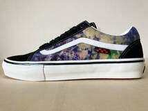 28.5cm タイダイ染め SKATE バンズ オールドスクール VANS SKATE OLD SKOOL TIE-DYE TERRY BLACK/MULTI US10.5/28.5cm VN0A5FCBBML PRO仕様_画像3