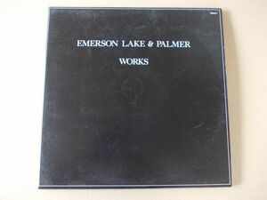 P1666　即決　LPレコード　エマーソン・レイク&パーマー『ELP四部作　WORKS VOL.1』　国内盤　