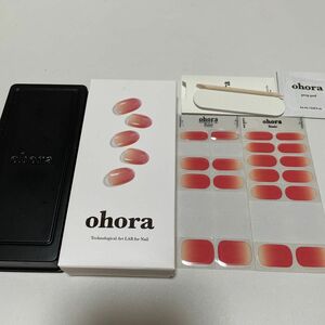 オホーラ　ohora セミキュアジェルネイルシール