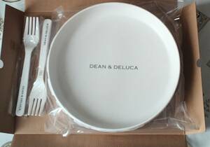 DEAN＆DELUCA　バンブープレート＋フォーク 2人分セット