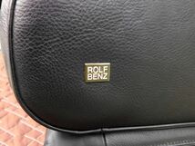 ROLF BENT ロルフベンツ 6500/226 ３人掛けソファ 黒総革張り 背もたれ２段階 美品 高品質 ドイツ製 直接引取可 gtt2310004_画像9