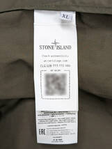 未使用 STONE ISLAND GHOST PIECES ストーンアイランド ゴーストピース SIジャケット ジップ 7615422F1 MAC SUPIMA 2L 22SS カーキ XL_画像7