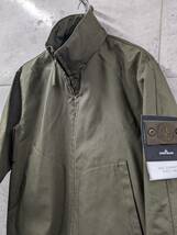 未使用 STONE ISLAND GHOST PIECES ストーンアイランド ゴーストピース SIジャケット ジップ 7615422F1 MAC SUPIMA 2L 22SS カーキ XL_画像3