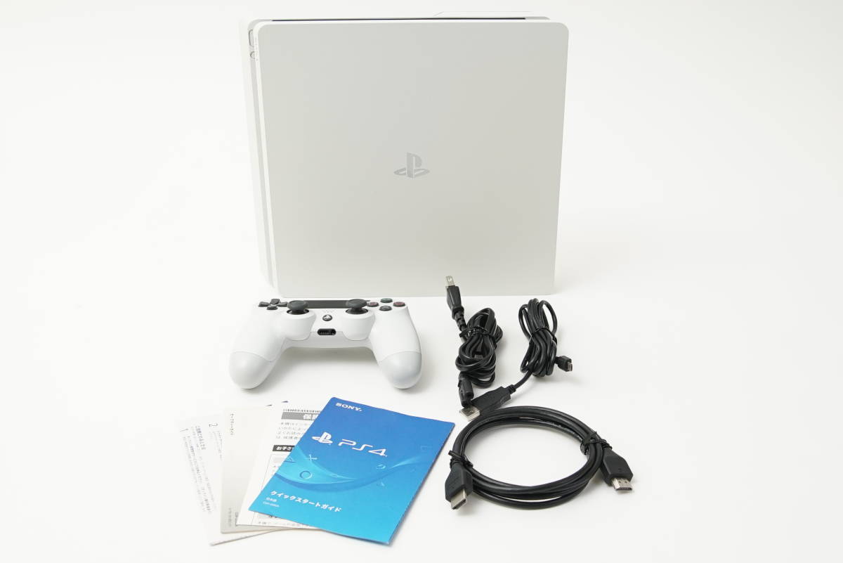 Yahoo!オークション -「playstation 4 グレイシャーホワイト 500gb」の