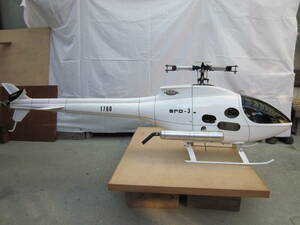 特製品　　RCヘリコプター　　３翅用スケール機用ミラクルチップ可撓ブレ－ド付　　SPD-3　　1700　