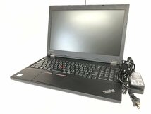 [中古PC] Lenovo ThinkPad L570 20J8S0006JP: Core i5-7200U@2.50GHz メモリ8GB SSD120GB DVD-RAM 液晶15.6型 Win10Pro (605195-1729)_画像1