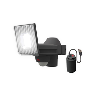 [RITEX/msasi]5W×1 light sliding type USB charge removable type battery outdoors waterproof person feeling sensor high luminance 400 lumen LED sensor light LEDRC810