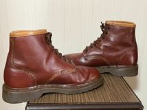 【60s〜70s】英国製 Dr. Martins 7ホール OXブロッド サイズUK8 (スキンズ スキンヘッズ skins skinhead skinheads suedeheads)_画像5