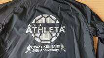 美品★CKB★クレイジーケンバンド★20周年★ウインドブレーカー★アスレタ★ATHLETA★黒★Lサイズ★crazy ken band _画像4