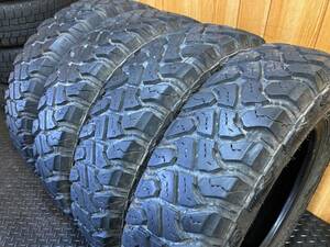 ジムニー acceiera M/T-01 185/85R16 LT 19年製 7分山 4本 札幌近郊引取OK