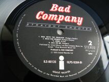 ■LP【 Japan /Island Records】バッド・カンパニーBad Company/Straight Shooter◆ILS-80135/1975◆試聴済み◆_画像4