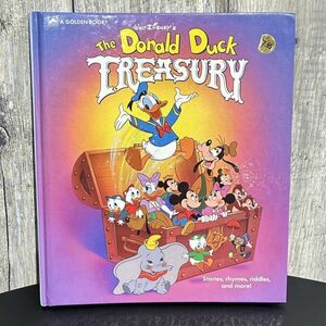 絵本 ウォルト ディズニー ドナルドダック The Donald Duck TREASURY 宝物 Walt Disney ミッキー ミニー 英語 英文 English 児童書 BOOK