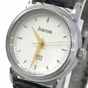 CITIZEN シチズン JUNCTION ジャンクション 腕時計 クオーツ 7630-A04161 ヴィンテージ コレクション シンプル 新品電池交換済 動作確認済