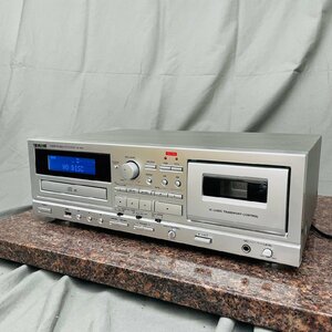 T3701＊【中古】TEAC ティアック AD-850 CD プレーヤー カセットデッキレコーダー 2017年製