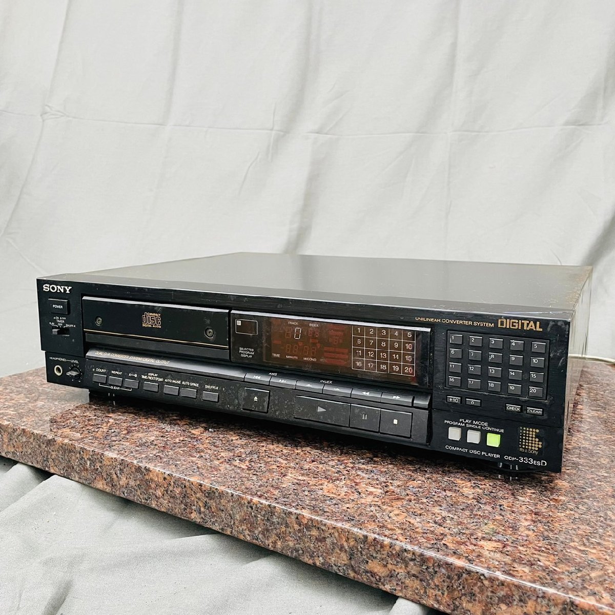 Yahoo!オークション -「sony cdp-333esd」の落札相場・落札価格