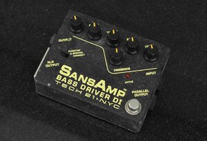 F☆SANSAMP サンズアンプ BASS DRIVER TECH21 NYC プリアンプ ☆中古☆