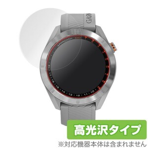 GARMIN Approach S40 用 保護 フィルム OverLay Brilliant for GARMIN Approach S40 (2枚組) 防指紋 高光沢 ガーミン アプローチS4