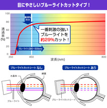 CARPURIDE W502 保護 フィルム OverLay Eye Protector 9H ポータブルカーステレオ用保護フィルム 液晶保護 9H高硬度 ブルーライトカット_画像4